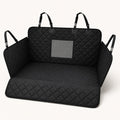 Waterproof dog car seat hammock in black