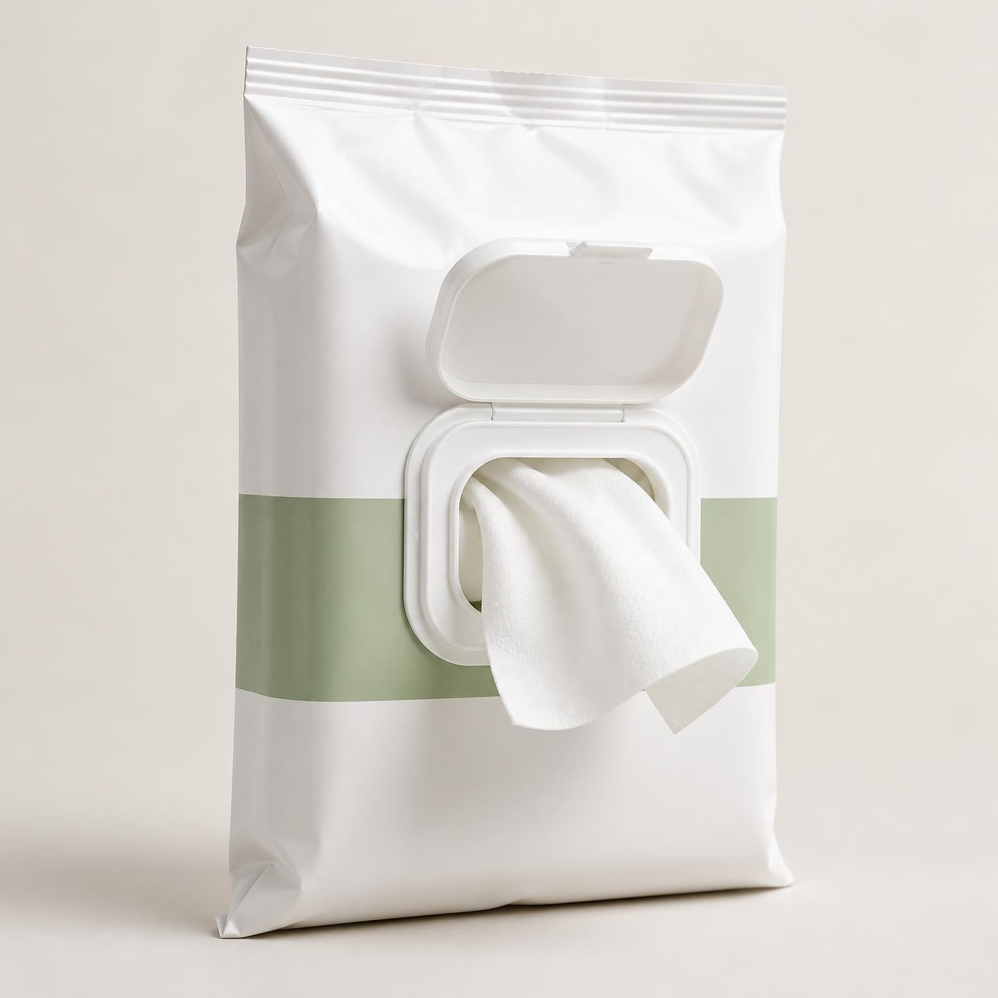 Resealable pack of pet grooming wipes
