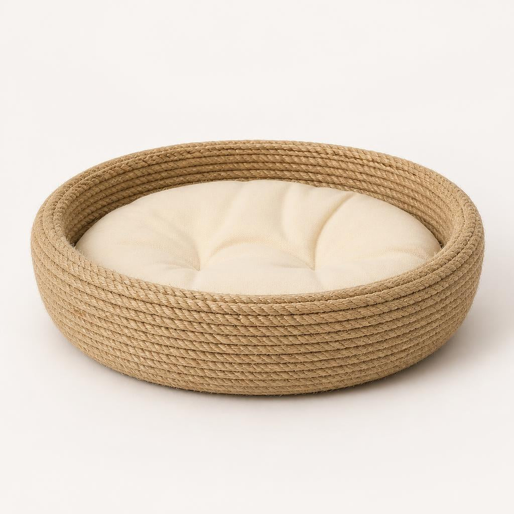 CheerHome sisal cat scratcher bed